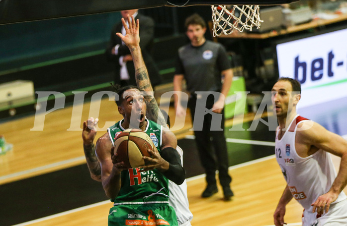 Basketball Superliga 20120/21, Viertelfinale Spiel 4 BC Vienna vs. Kpafenberg Bulls