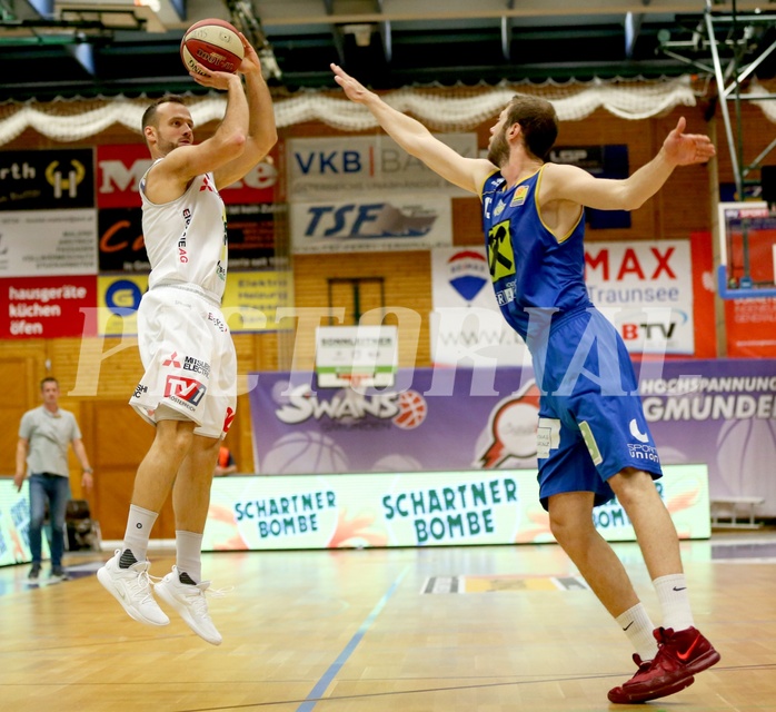 Basketball ABL 2018/19, Grunddurchgang 4.Runde Gmunden Swans vs. UBSC Graz


