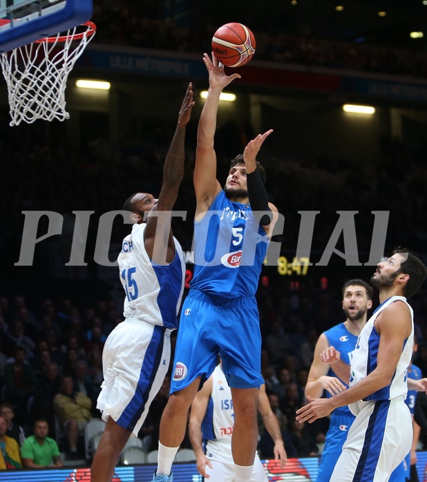 Basketball Eurobasket 2015  Team Israel vs. Team Italy


