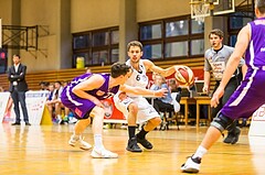 Basketball, 2.Bundesliga, Grunddurchgang 2.Runde, Mattersburg Rocks, Vienna DC Timberwolves, Jan NICOLI (6)