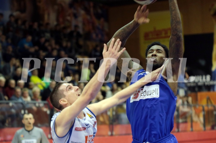 Basketball ABL 2016/17 Grunddurchgang 16.Runde Kapfenberg Bulls vs Oberwart Gunners