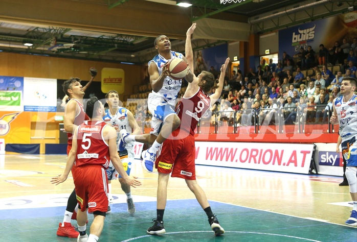 Basketball ABL 2017/18, Playoff HF Spiel 2 Kapfenberg Bulls vs. BC Vienna



