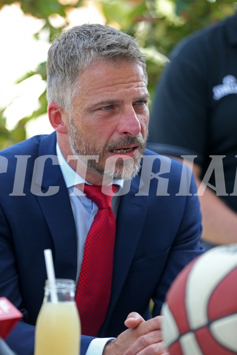 Basketball ÖBV 2019, Pressekonferenz  vs. 