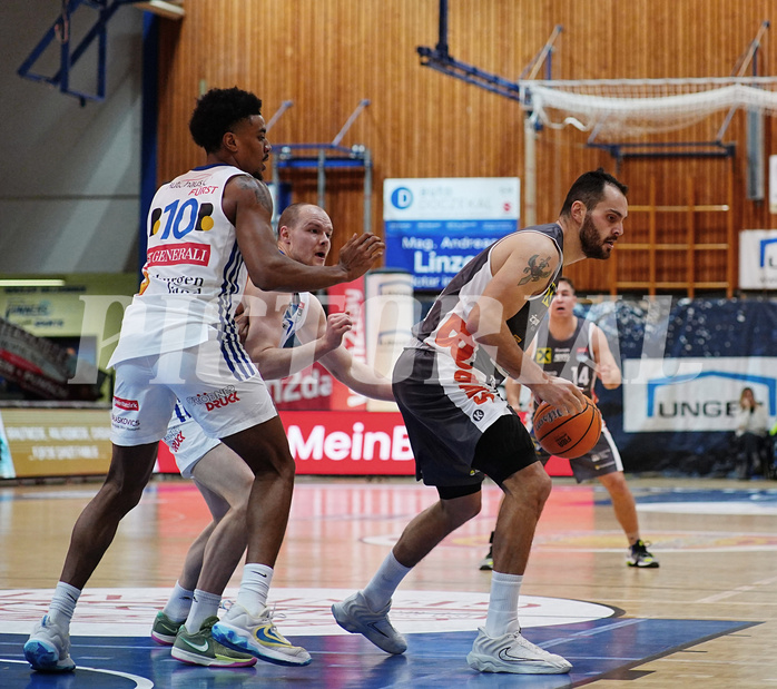 Basketball Superliga 2024/25, Grunddurchgang 13.Runde Oberwart Gunners vs. KLosterneuburg Dukes