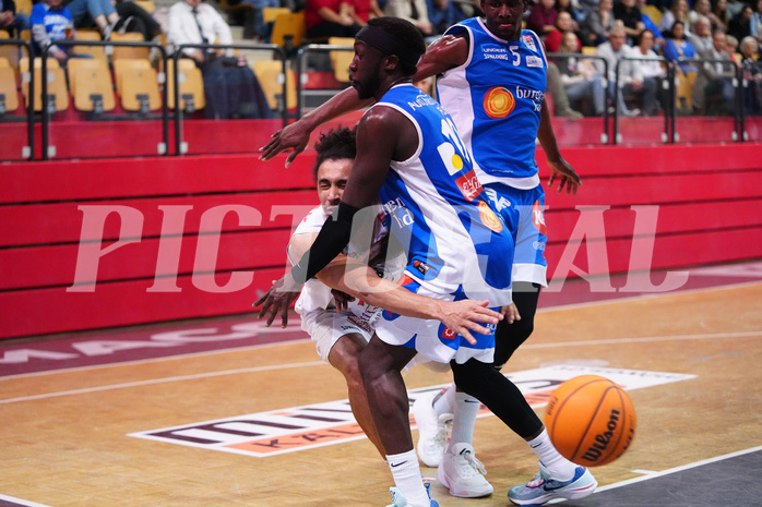 Win2day Basketball Superliga 2023/24, 2.Platzierungsrunde, Kapfenberg vs. Oberwart


