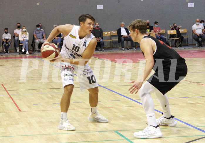 Basketball Zweite Liga 2020/21 Grunddurchgang 2.Runde  Jennersdorf Blackbirds vs Mistelbach Mustangs