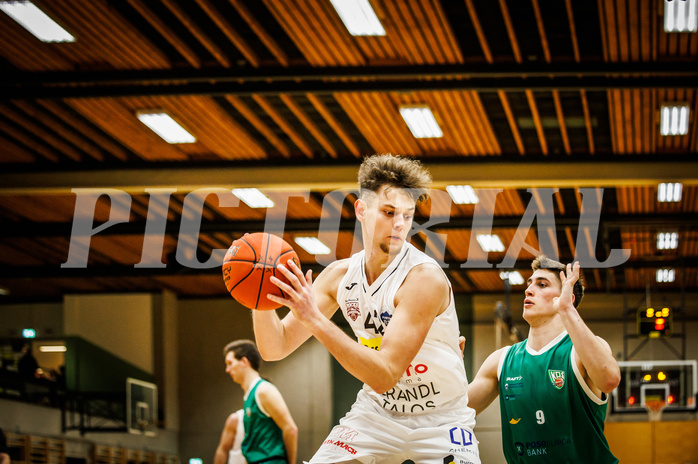 Basketball, Basketball Zweite Liga 2022/23, Grunddurchgang 12.Runde, Mattersburg Rocks, KOS Celovec, Robert Dembskis (42)