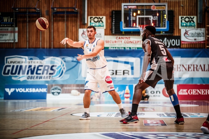 Basketball, ABL 2018/19, Grunddurchgang 1.Runde, Oberwart Gunners, Flyers Wels, Jakob Szkutta (4)