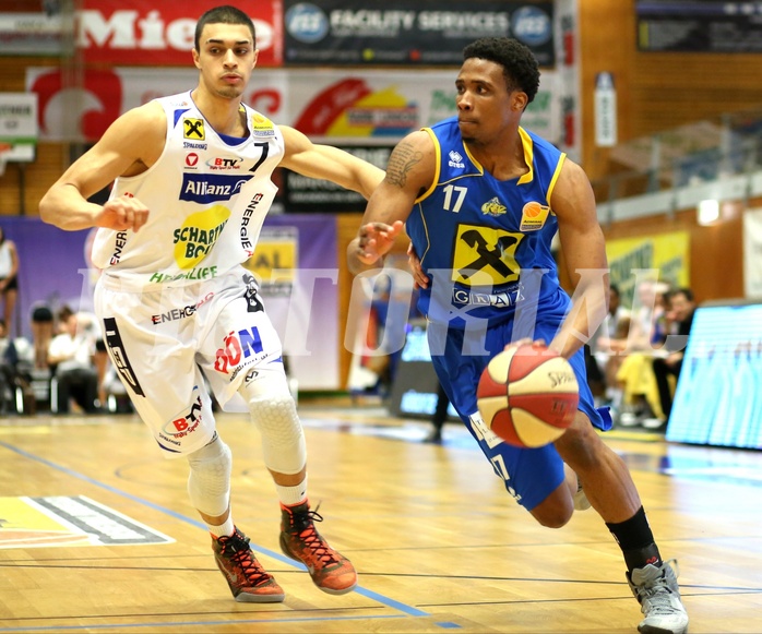 Basketball ABL 2015/16 Grunddurchgang 21.Runde Gmunden Swans vs. UBSC Graz