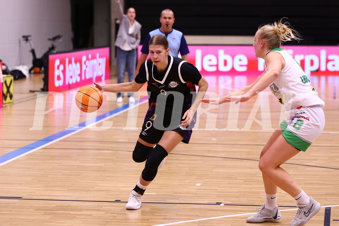 06.10.2024, Graz, Raiffeisen Sportpark, Basketball Damen Superliga 2024/25, Grunddurchgang, 2.Runde, UBI Holding Graz vs. Vienna United Basketball,  