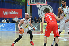 Basketball, Superliga 2024/25, Plazierungsrunde 1.Runde, Flyers Wels vs. Traiskirchen Lions,
