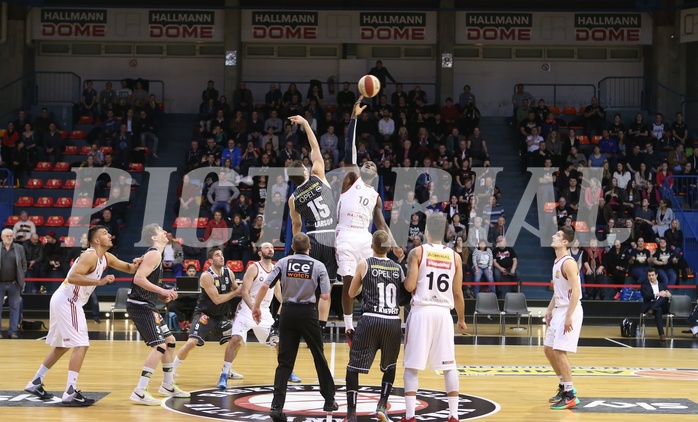 Basketball ABL 2015/16 Grunddurchgang 22.Runde BC Vienna vs. GÃ¼ssing Knights


