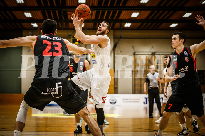 Basketball, Basketball Zweite Liga, Grunddurchgang 9.Runde, Mattersburg Rocks, Mistelbach Mustangs, Julian Hartl (2)