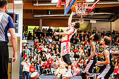 Basketball, win2day Basketball Superliga 2024/25, Grunddurchgang 9.Runde, Traiskirchen Lions, Gmunden Swans, Aleksej Kostic (6)