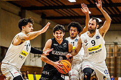Basketball, Basketball Zweite Liga 2024/25, Grunddurchgang 13.Runde, Mattersburg Rocks, Güssing Blackbirds, #j8#