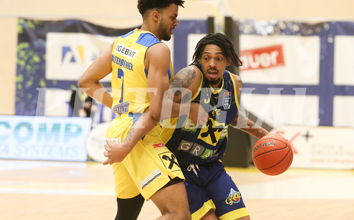 Basketball Superliga 2021/22, 7.Plazierungsrunde SKN St.Pölten vs. UBSC Graz