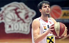 Basketball ABL 2015/16 Grunddurchgang 35.Runde Traiskirchen Lions vs. WBC Wels