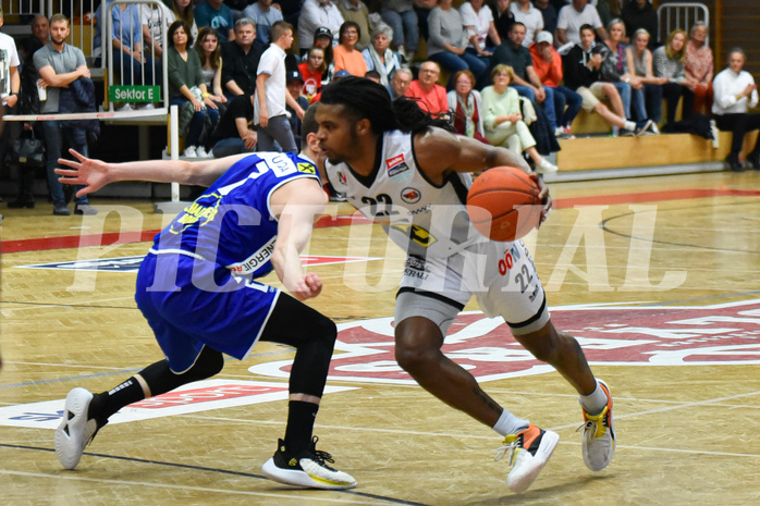 Basketball Superliga 2021/22, Viertelfinale Spiel 2, Flyers Wels vs Swans Gmunden