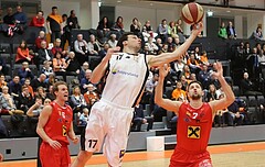 Basketball ABL 2015/16 Grunddurchgang 19.Runde BK Dukes Klosterneuburg vs. WBC Wels


