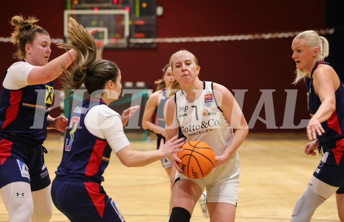 Basketball Damen Superliga 2023/24, Grunddurchgang 8.Runde Basket Flames vs. SKN St.Pölten


