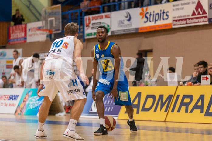 Basketball, ABL 2017/18, Grunddurchgang 20.Runde, Oberwart Gunners, UBSC Graz, Famous Ikenhi (18)