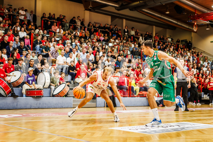 Basketball, win2day Basketball Superliga 2024/25, Grunddurchgang 1.Runde, Traiskirchen Lions, Kapfenberg Bulls, 