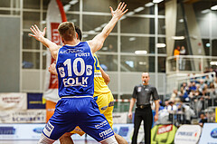 Basketball, Admiral Basketball Superliga 2019/20, Grunddurchgang 15.Runde, SKN St. Pölten Basketball, Oberwart Gunners, Florian Trmal (12)