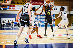 Basketball, Win2Day Superliga 2024/25, Playoffs Viertelfinale Spiel 4, BBC Nord Dragonz, Flyers Wels, Damion Rosser (2)