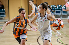 22.02.2025 Österreichischer Basketballverband 2024/25, SLWU14 Basket Flames UNION vs Basket Duchess