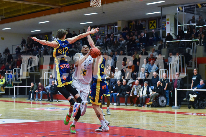 Win2Day Basketball Superliga 2022/23, Grunddurchgang 18.Runde, Flyers Wels vs. UBSC Graz,
