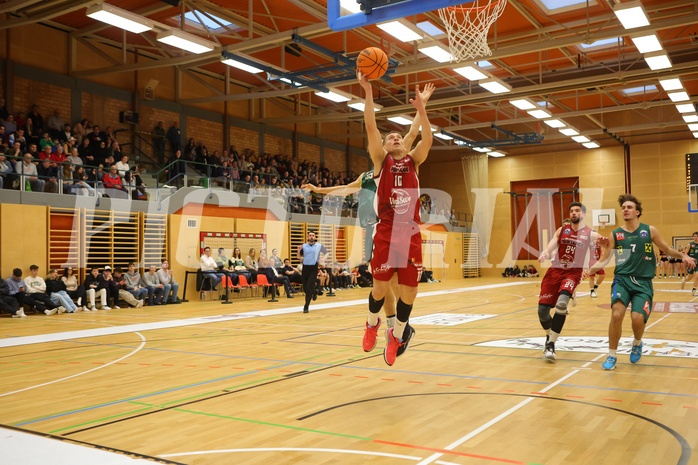 Basketball Zweite Liga 2023/24, Playoff Viertelfinale Spiel 1 Mistelbach Mustangs vs. Dornbirn Lions


