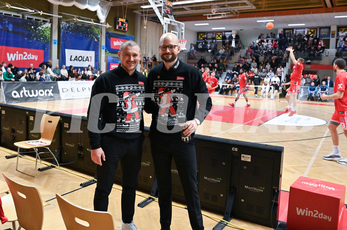 Basketball, Superliga 2024/25, Grunddurchgang 14.Runde, Flyers Wels vs. UBSC Graz,
