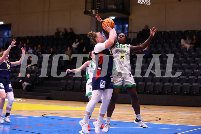 10.12.2023, Graz, Raiffeisen Sportpark, Basketball Damen Superliga 2023/24, Grunddurchgang 6.Runde, UBI Holding Graz - SKN St. Pölten Frauen ,  