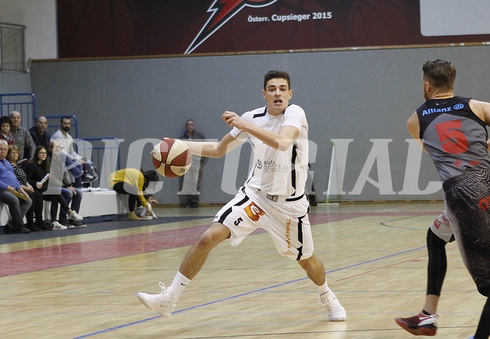 Basketball 2.Bundesliga 2017/18 Grunddurchgang 8.Runde  Jennersdorf Blackbirds vs Villach Raiders