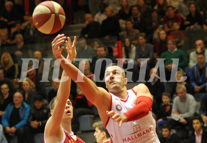 Basketball ABL 2015/16 Grunddurchgang 19.Runde Traiskirchen Lions vs. BC Vienna