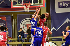 Basketball Superliga 2019/20, Grunddurchgang 20. Runde Flyers Wels vs. Oberwart Gunners