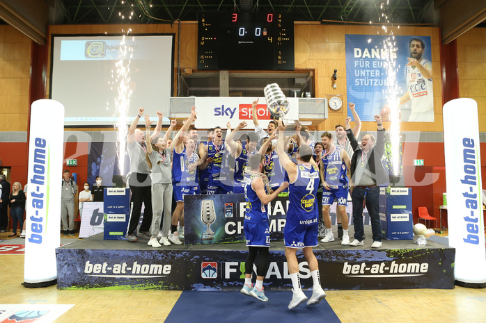 Basketball Superliga 2020/21, Finale Spiel 4 Kapfenberg Bulls vs. Gmunden Swans


