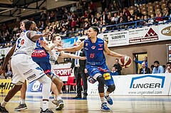 Basketball, ABL 2018/19, Grunddurchgang 7.Runde, Oberwart Gunners, Kapfenberg Bulls, Marck Coffin (15)