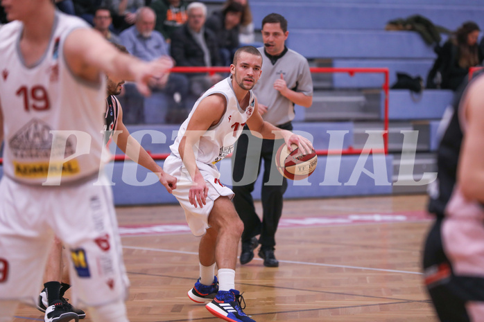 Basketball Basketball Superliga 2019/20, Grunddurchgang 15.Runde Runde Traiskirchen Lions  vs. Flyers Wels
