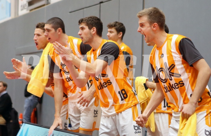 Basketball ABL 2015/17, Grunddurchgang 7.Runde BK Dukes Klosterneuburg vs. Gmunden Swans