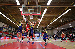 Basketball, Superliga 2024/25, Grunddurchgang 14.Runde, Flyers Wels vs. UBSC Graz,
