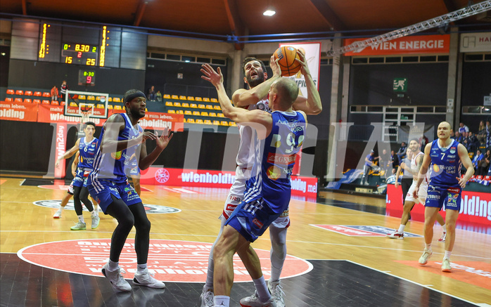 Basketball Superliga 2024/25, Gruunddurchgang 18.Runde BC Vienna vs. Oberwart Gunners


