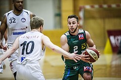 Basketball, ABL 2018/19, Basketball Cup 2.Runde, Mattersburg Rocks, Dornbirn Lions, Matic Pecek (2)