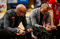 Basketball, win2day Basketball Superliga 2024/25, Playoffs Viertelfinale 2. Spiel
, BBC Nord Dragonz, Flyers Wels, Sebastian Waser (Head Coach)