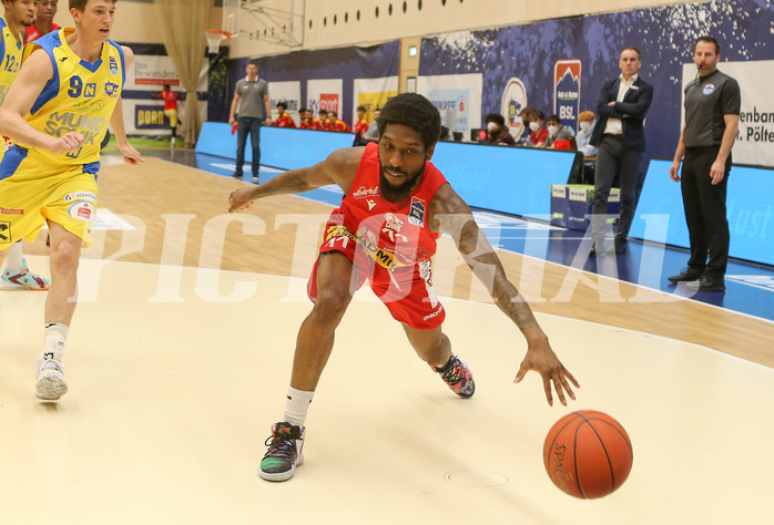 Basketball Superliga 2021/22, Grunddurchgang 17.Runde SKN St.Pölten vs. Traiskirchen Lions