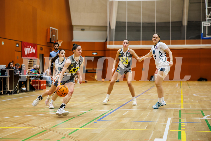 Basketball, Win2Day Basketball Damen Superliga 2024/25, Grunddurchgang 9.Runde, Vienna Timberwolves, Klosterneuburg Duchess, Michaela Wildbacher (9)