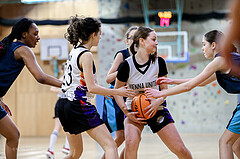 23.02.2025 Österreichischer Basketballverband 2024/25, SLWU14 Vienna United vs. Vienna Timberwolves