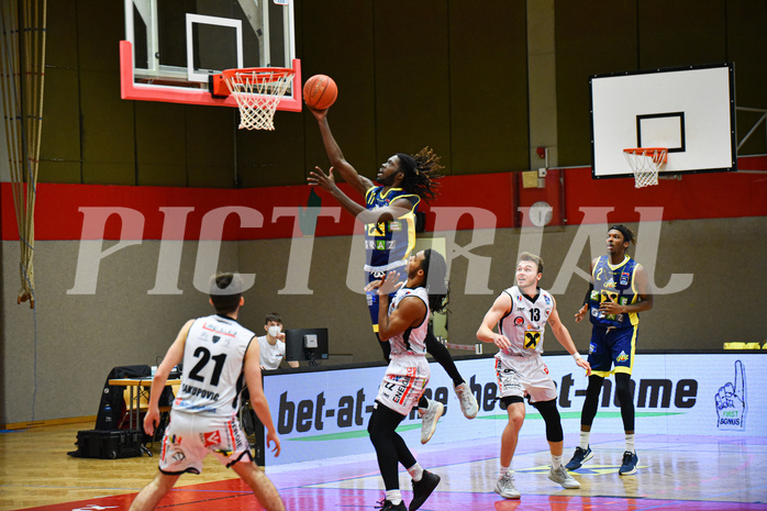 Basketball Superliga 2021/22, Grunddurchgang. 4.Runde Flyers Wels vs. UBSC Raiffeisen Graz