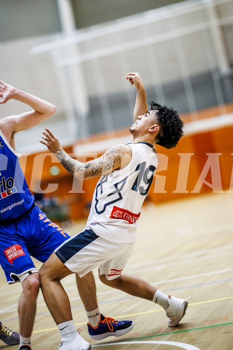 Basketball, Basketball Zweite Liga 2024/25, Grunddurchgang 21.Runde, Vienna Timberwolves, Kufstein Towers, Dean-Leon Cantor (19)
