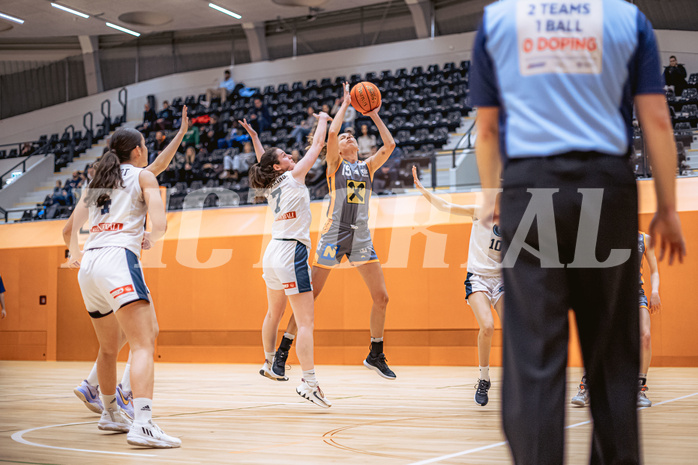 Basketball, Win2Day Basketball Damen Superliga 2022/23, Grunddurchgang 12.Runde, Vienna Timberwolves, BK Raiffeisen Duchess Klosterneuburg, Sarah Schicher (15)